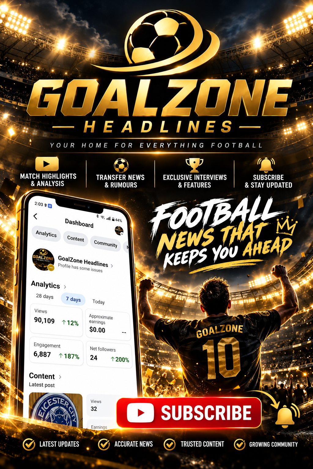 GoalZone Headlines — your home for everything football. Subscribe on YouTube